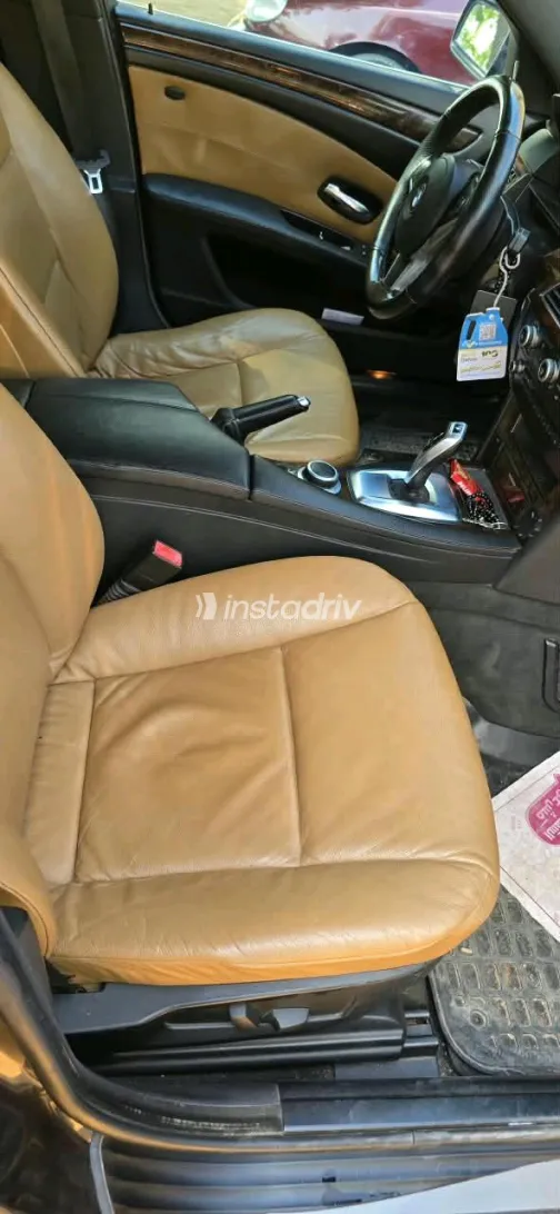 BMW 525 2009 White Automatic Used for Sale in Greater Cairo ( Cairo + Giza) - 1
