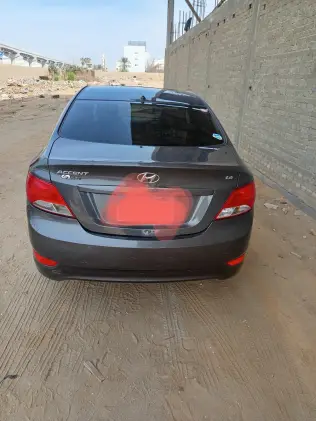 Hyundai Accent RB 2022 Brown Automatic Used for Sale in Greater Cairo ( Cairo + Giza)