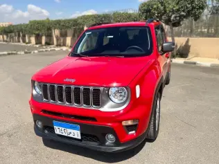 Jeep Renegade 2021 Red Automatic Used for Sale in Greater Cairo ( Cairo + Giza)