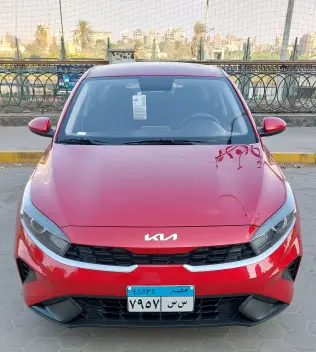 Kia Grand Cerato 2022 Red Automatic Used for Sale in Greater Cairo ( Cairo + Giza)