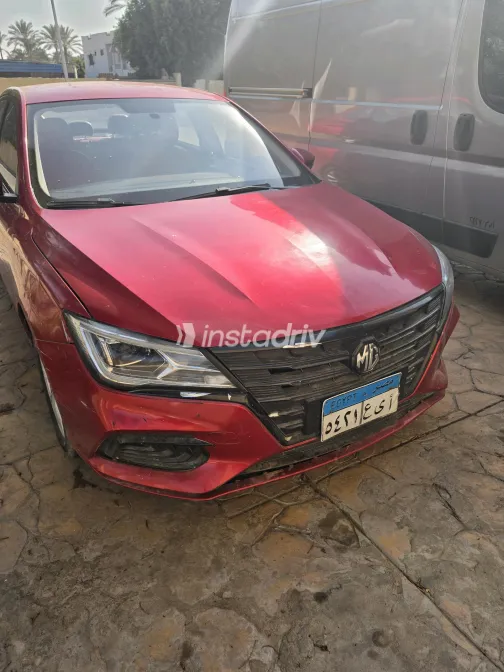 MG 5 2021 Red CVT Used for Sale in Greater Cairo ( Cairo + Giza) - 2