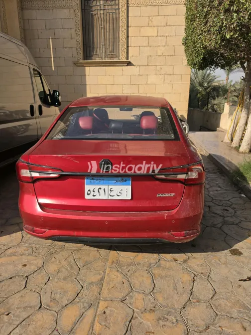 MG 5 2021 Red CVT Used for Sale in Greater Cairo ( Cairo + Giza) - 4