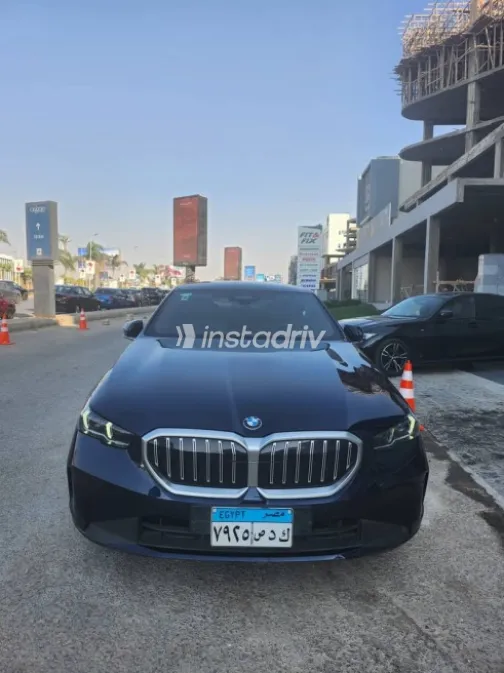 BMW 520 2026 Dark Blue Automatic Used for Sale in Cairo - 1