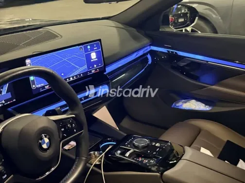 BMW 520 2026 Dark Blue Automatic Used for Sale in Cairo - 4