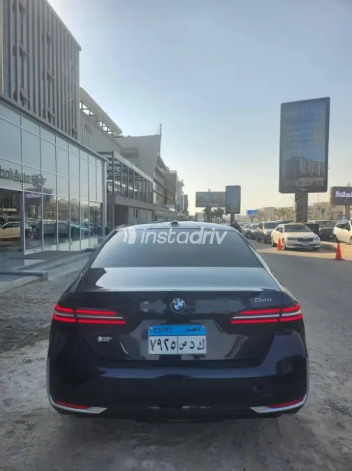 BMW 520 2026 Dark Blue Automatic Used for Sale in Cairo - 7