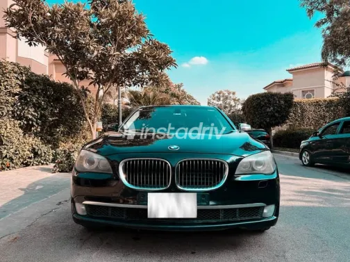 BMW 740 2010 Black Automatic Used for Sale in Cairo - 6