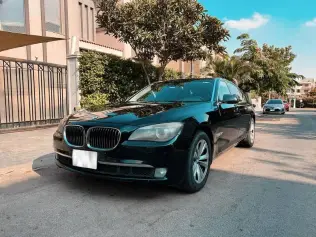 BMW 740 2010 Black Automatic Used for Sale in Cairo