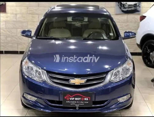 Chevrolet Optra 2022 Dark Blue Automatic Used for Sale in Nasr city - 3