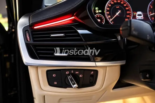 BMW X6 2016 Black Automatic Used for Sale in Sheikh Zayed City - 5