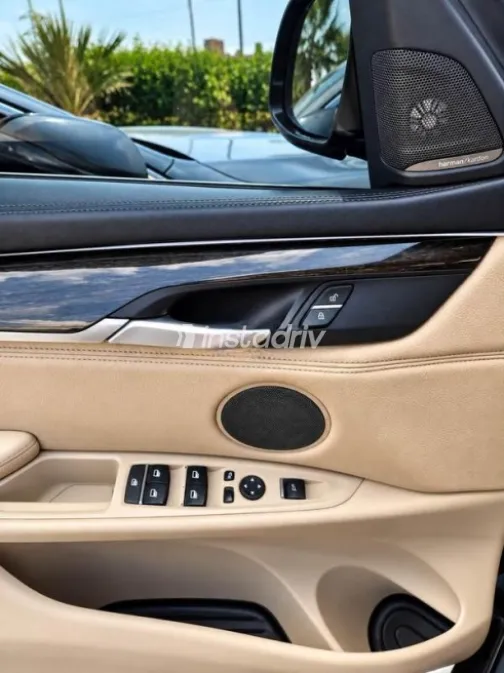 BMW X6 2016 Black Automatic Used for Sale in Sheikh Zayed City - 6
