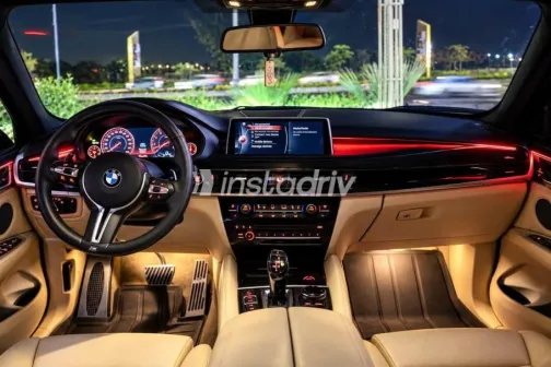 BMW X6 2016 Black Automatic Used for Sale in Sheikh Zayed City - 9