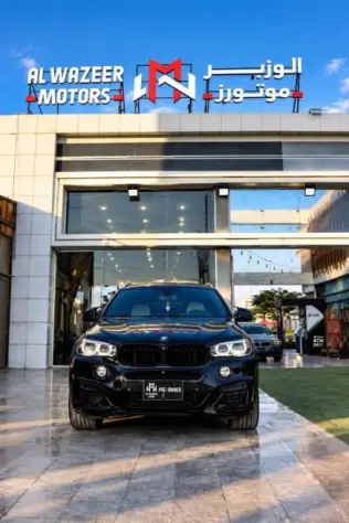 BMW X6 2016 Black Automatic Used for Sale in Sheikh Zayed City