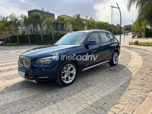 BMW X1 2014 Dark Blue Automatic Used for Sale in Sheikh Zayed City - 6