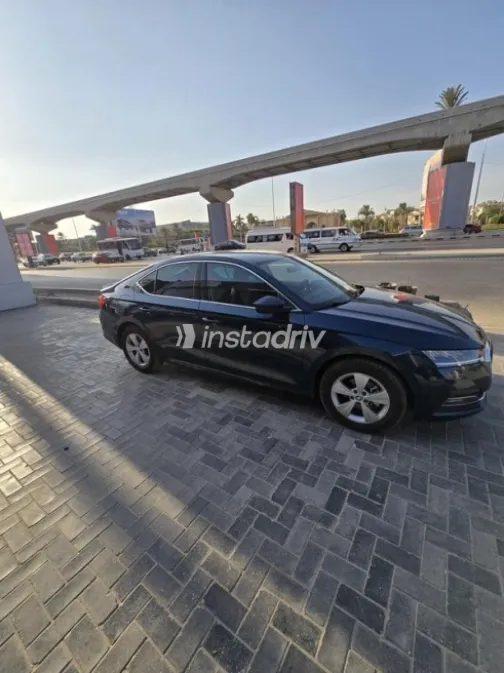 Skoda Octavia 2024 Dark Blue Automatic Used for Sale in Kafr Shukr - 2