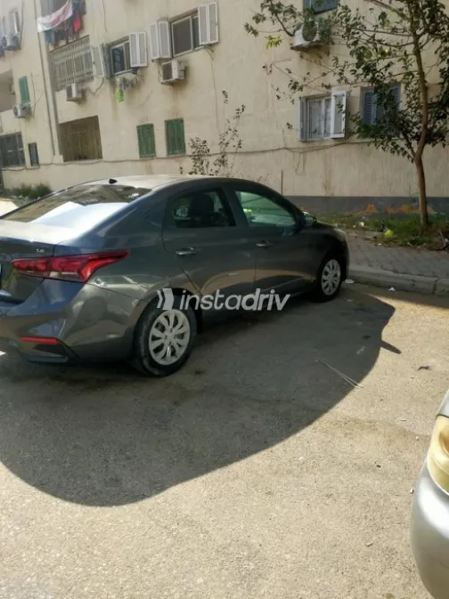 Hyundai Accent HCI 2020 Gray Automatic Used for Sale in 6 October - 1