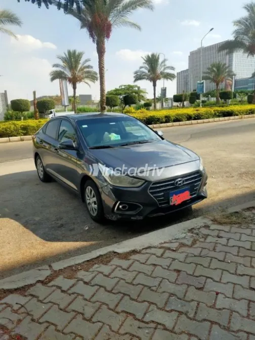 Hyundai Accent HCI 2020 Gray Automatic Used for Sale in 6 October - 2