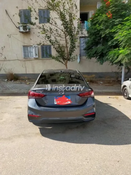 Hyundai Accent HCI 2020 Gray Automatic Used for Sale in 6 October - 3