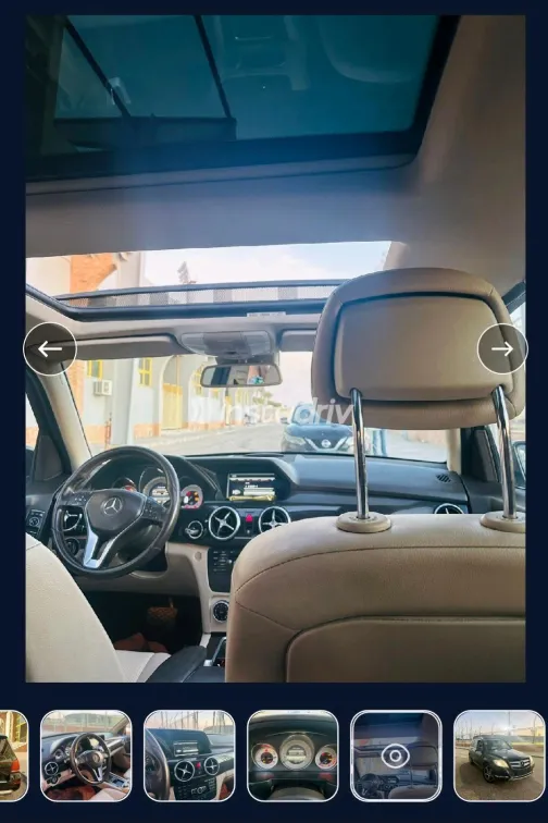 Mercedes GLK 250 2015 Black Automatic Used for Sale in Greater Cairo ( Cairo + Giza) - 7