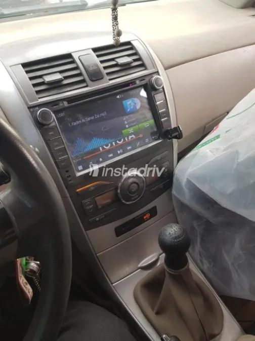 Toyota Corolla 2008 Black Manual Used for Sale in Giza - 2
