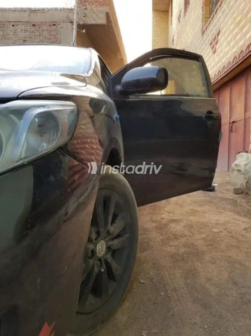 Toyota Corolla 2008 Black Manual Used for Sale in Giza - 6