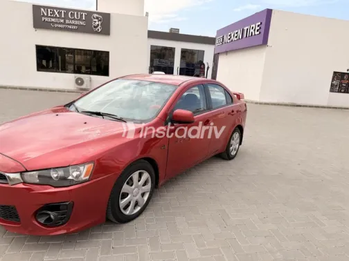 Mitsubishi Lancer EX Shark 2014 Dark Red Automatic Used for Sale in Al Shorouk - 2