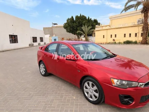 Mitsubishi Lancer EX Shark 2014 Dark Red Automatic Used for Sale in Al Shorouk - 3