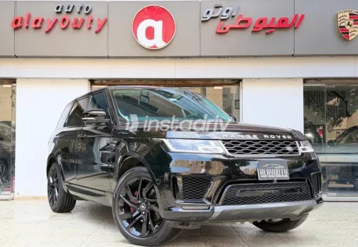 Land Rover Range Rover Sport 2021 Black Automatic Used for Sale in Nasr city - 6