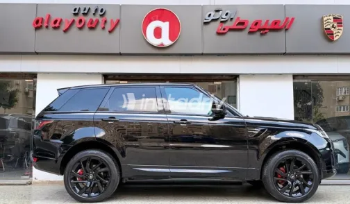 Land Rover Range Rover Sport 2021 Black Automatic Used for Sale in Nasr city - 8