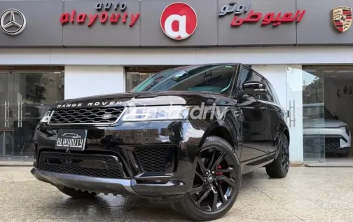 Land Rover Range Rover Sport 2021 Black Automatic Used for Sale in Nasr city - 9