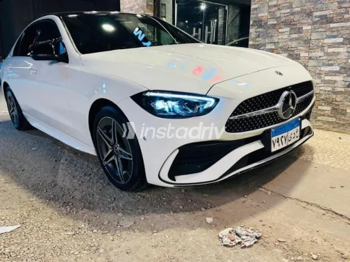 Mercedes C 180 2023 White Automatic Used for Sale in Alexandria - 9