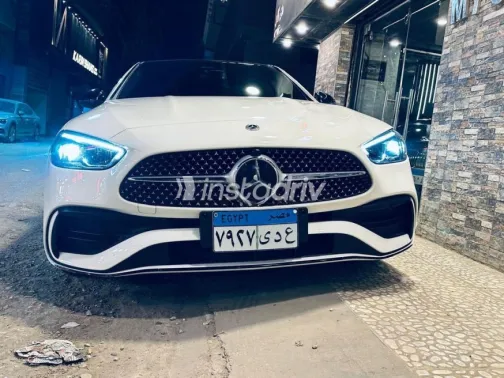 Mercedes C 180 2023 White Automatic Used for Sale in Alexandria - 10