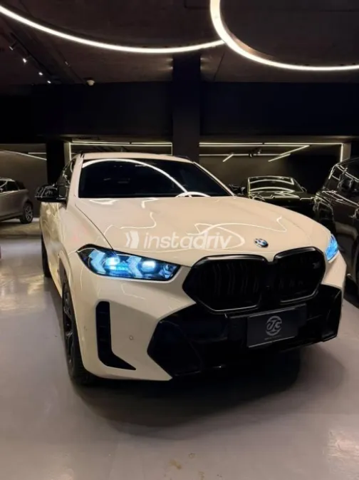 BMW X6 2024 White Automatic Used for Sale in Cairo - 1