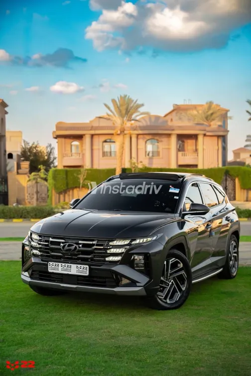 Hyundai Tucson 2024 Gray Automatic Used for Sale in Greater Cairo ( Cairo + Giza) - 4