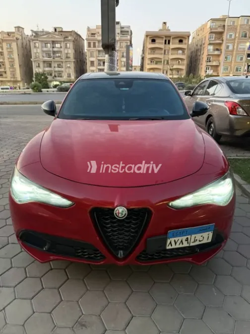 Alfa Romeo Stelvio 2024 Red Automatic Used for Sale in Cairo - 1