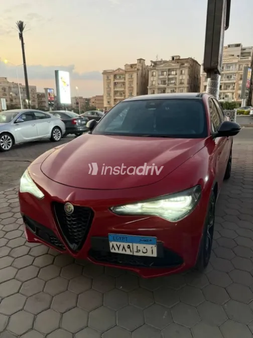 Alfa Romeo Stelvio 2024 Red Automatic Used for Sale in Cairo - 3