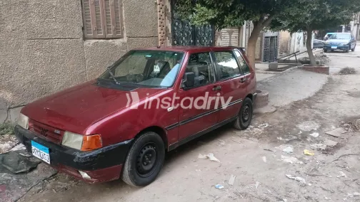 فيات اونو 1998 أحمر يدوي مستعملة للبيع في القاهرة الكبرى ( القاهرة - الجيزة) - 3