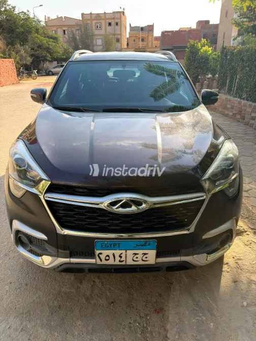Chery Tiggo 2019 Purple Automatic Used for Sale in Greater Cairo ( Cairo + Giza) - 3