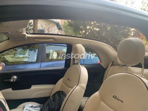 Fiat 500 2018 White Manual Used for Sale in Greater Cairo ( Cairo + Giza) - 3