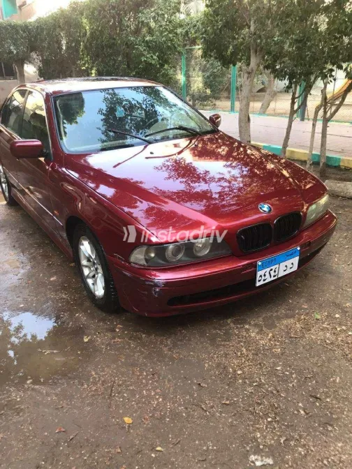 BMW 520 2001 Red Automatic Used for Sale in Greater Cairo ( Cairo + Giza) - 4