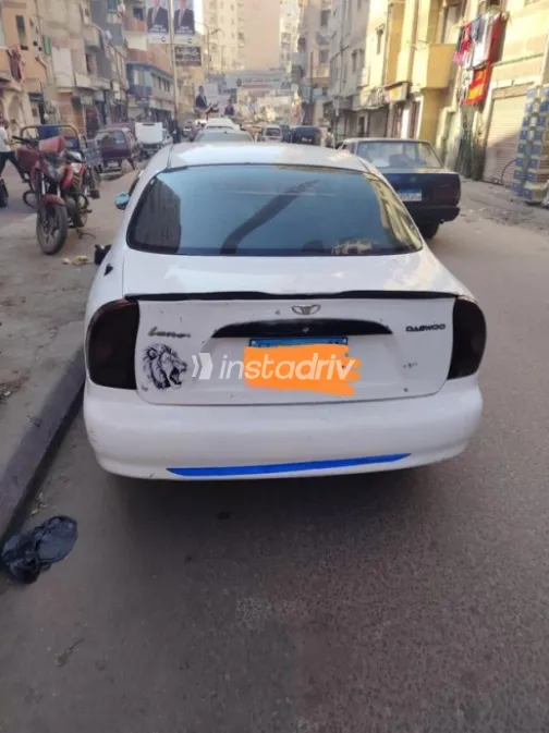 Daewoo Lanos 2003 White Manual Used for Sale in Beheira - 1