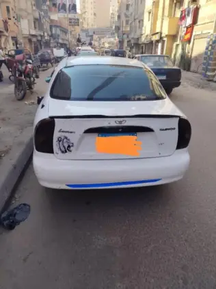 Daewoo Lanos 2003 White Manual Used for Sale in Beheira