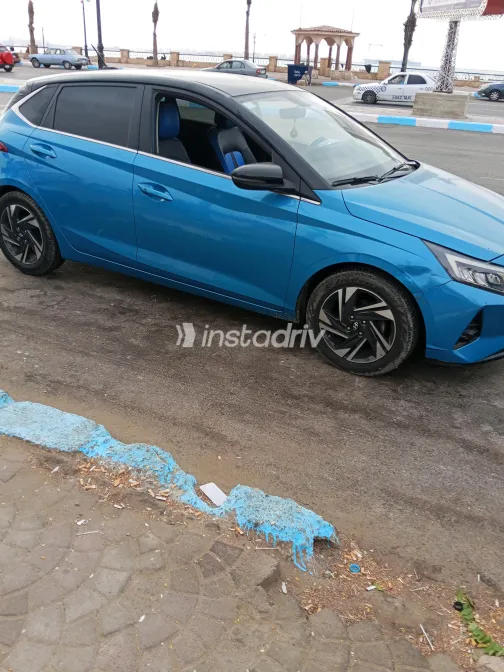 Hyundai I20 2022 Turquoise Automatic Used for Sale in Greater Cairo ( Cairo + Giza) - 1