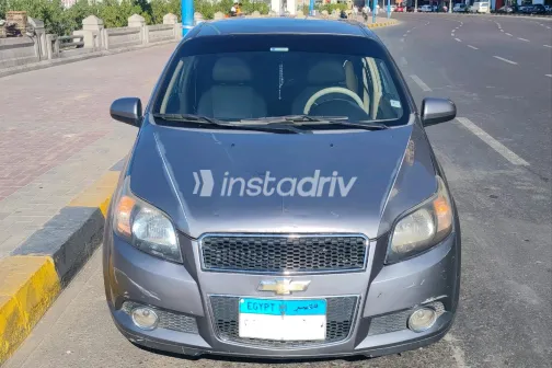Chevrolet Aveo 2014 Gray Automatic Used for Sale in Greater Cairo ( Cairo + Giza) - 3