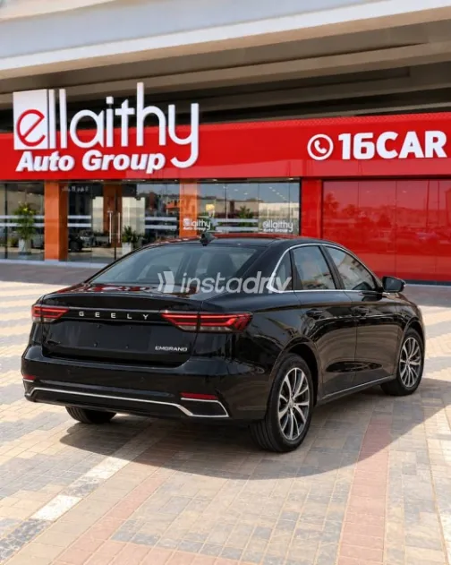 جيلي امجراند 2027 أسود أوتوماتيك جديدة للبيع في مدينة نصر - 2