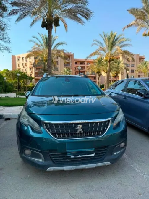 Peugeot 2008 2019 Dark Blue Automatic Used for Sale in Cairo - 1