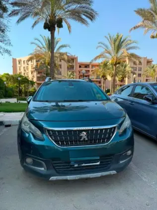 Peugeot 2008 2019 Dark Blue Automatic Used for Sale in Cairo