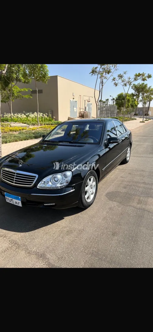 مرسيدس S 320 2001 أسود أوتوماتيك مستعملة للبيع في القاهرة الكبرى ( القاهرة - الجيزة) - 7
