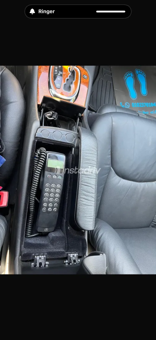 مرسيدس S 320 2001 أسود أوتوماتيك مستعملة للبيع في القاهرة الكبرى ( القاهرة - الجيزة) - 8