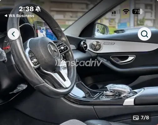 Mercedes C 200 2019 White Automatic Used for Sale in Greater Cairo ( Cairo + Giza) - 2