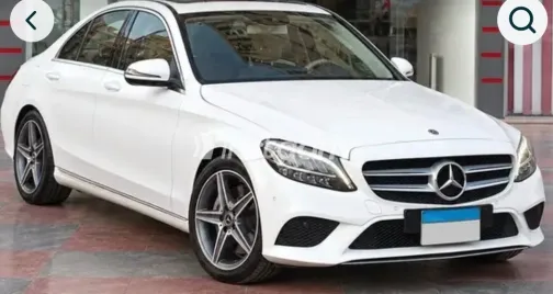 Mercedes C 200 2019 White Automatic Used for Sale in Greater Cairo ( Cairo + Giza) - 4